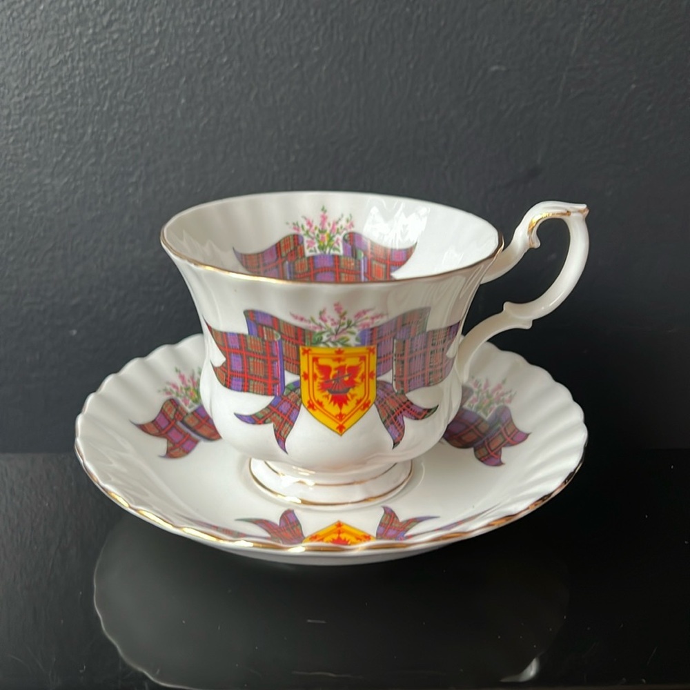 Clan MacDonald Teacup Royal Albert Scottish Tartan Series